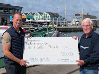 Overrækkelse af støttekroner