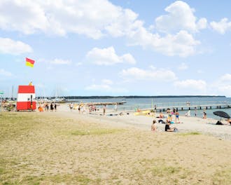 Østjylland_Juelsminde_Juelsminde strand og by