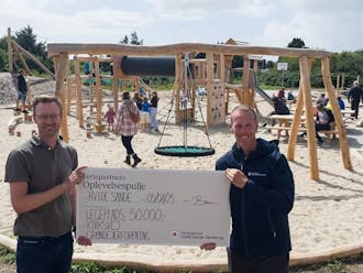 Overrækkelse af støttekroner