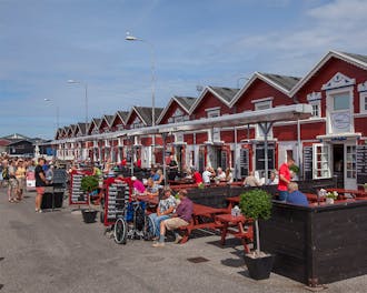 Lokale spisesteder ved havnen