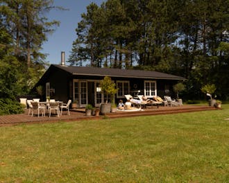 Familie i sommerhus i Odsherred